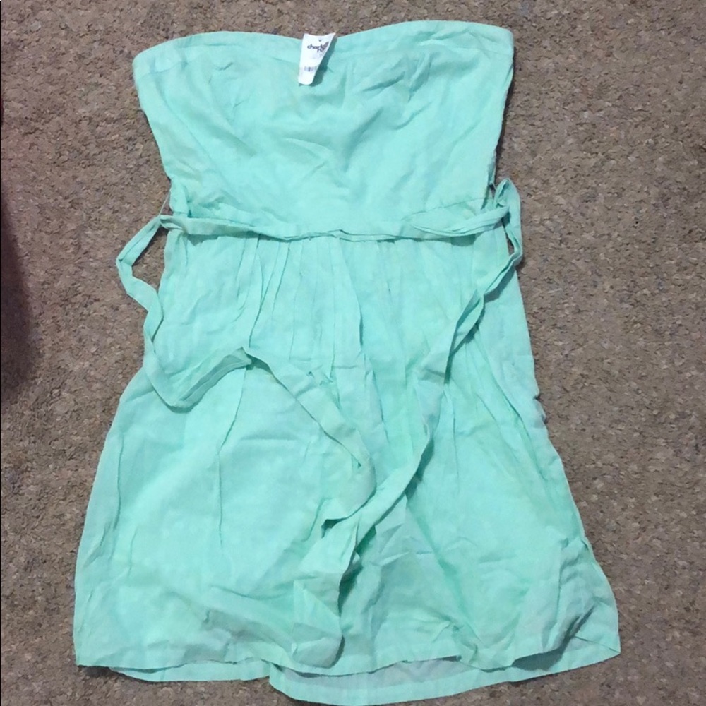 Strapless dress